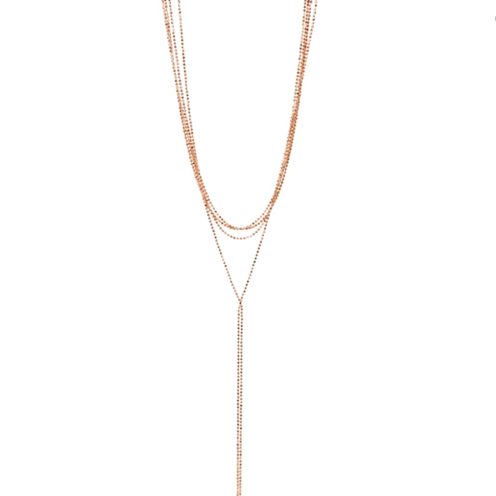 8 OTHER REASONS Nine Lives Choker Rose Gold